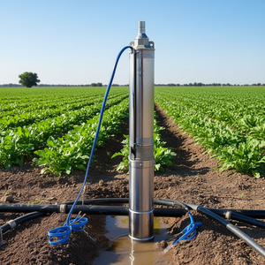 Bomba Sumergible para Pozos Profundos de Acero Inoxidable 105.67GPM para Riego, Hidroponía, Granjas y Uso Doméstico - Product Image 2