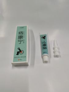 Pommade <span class=keywords><strong>pour</strong></span> hémorroïdes à base de plantes soulager la douleur crème hémorroïde saignement Anal gonflement Fissure anale Ma Ying Mark - Product Image 5