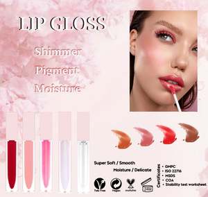 Crea tu Propio Set de Maquillaje de Marca, Brillo Labial al por Mayor, Logotipo Personalizado, Brillo Labial Vegano de Marca Privada en Tonos Nude - Product Image 5