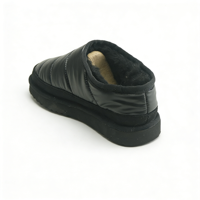 Vente en gros OEM/ODM directe d'usine – Bottes d'hiver plates pour femmes et hommes, en peau de mouton, imperméables, antidérapantes, en tissu peluche