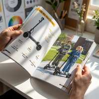 Service d'impression en gros personnalisé pour livres, magazines, catalogues, brochures, dépliants – Faible MOQ, échantillon gratuit, livraison rapide, format A4, prix usine