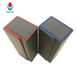 Tapis de jeu pliable en cuir PU, support de rangement personnalisé pour cartes premium, boîte de rangement pour cartes à collectionner avec fermeture magnétique - Product Image 1