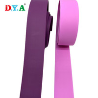 Sangle en TPU PVC enduit imperméable multicolores personnalisable pour laisse et collier de chien