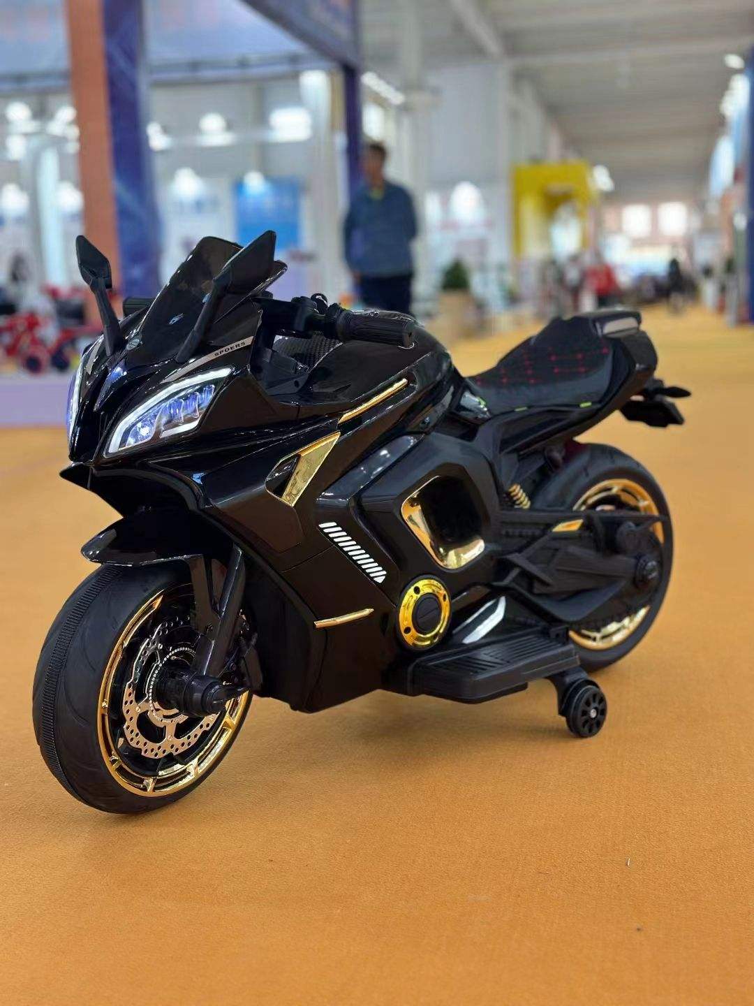 Peinture cuite au four Noir