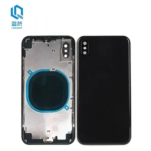 Original Back Battery Cover For IPhone X Back Glass Housing Replacement Back Housing For iPhone X XS XR XS MAX