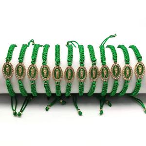 Le père Religion jésus Christ alliage comme cadeaux ou Point de prière Bracelet de Saint Jude tissé à la main porté par les hommes et les femmes - Product Image 3