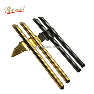 Modern Minimalist Furniture Legs Iron Table Support Heavy Duty Black Gold Silver Decorative Chopstick Shape - Product Image 2