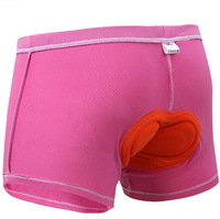 Nouveau style de culotte de cyclisme unisexe avec coussinet anti-frottement en silicone pour VTT, respirante, anti-humidité et absorbant les chocs