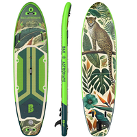 Planche à pagaie gonflable OEM fabriquée en Chine avec matériau Drop Stitch, design portable, surface antidérapante, prix