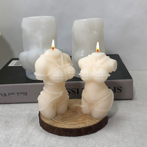 Foggia di candela in stato di gravidanza 3D rilegatura per stampi in Silicone per Statue di gesso per la creazione di torte - Product Image 6
