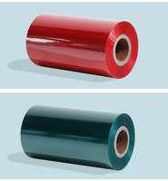 Pita Resin Biru N082R TTR untuk Pencetakan Label Produk dan Industri Barcode pada Film Sintetis PET PP PE