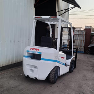 Solid Tire Three Stage Mast 2 Fork Length TCM 3Ton <b>Used</b> Diesel Engine Internal Combustion 2023 Model Forklift - Product Image 3