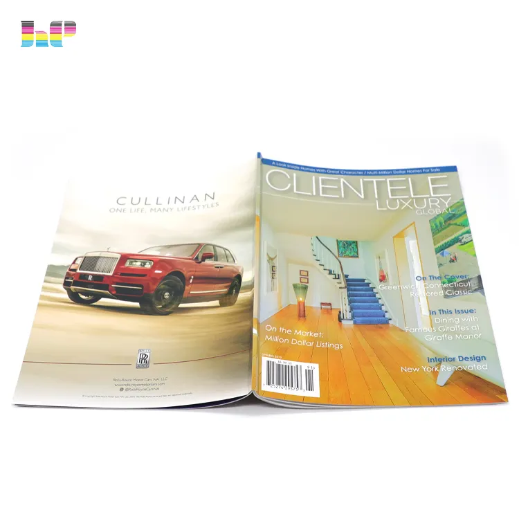 Professional Publishing Offset Printing Booklet Magazine Brochures Catalogue Photo Cook Paper Book Printing