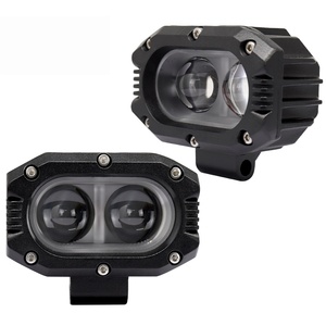 ไฟสปอร์ตไลท์ LED กำลังสูง 2 เลนส์ สำหรับรถจักรยานยนต์ รถยนต์ รถบรรทุก รถจี๊ป ATV ราคาขายส่ง - Product Image 1