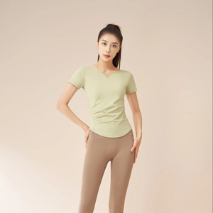Women's Short Sleeve Breathable Yoga Wear