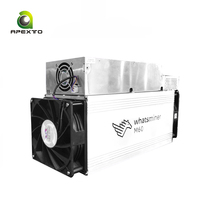 Whatminer M60S BTC ASIC Miner avec alimentation électrique 172TH/s 170T, rig de minage Bitcoin à profit élevé, Microbt, nouveau stock