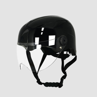 AI Smart Half Face Motorrad helm Camcorder Wasserdichte OLED-Display Fahrrad Sport kamera für Mountainbike Motorrad fahren