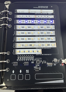 Xách tay máy tính xách tay <span class=keywords><strong>LED</strong></span> cuốn sách băng 5V 12V 24V RGB RGBW màu duy nhất ma thuật ánh sáng mẫu 2835 5050 2216 COB <span class=keywords><strong>LED</strong></span> Strip demo Kit cuốn sách - Product Image 3