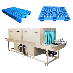 Sistema di pulizia delle casse di plastica completamente automatico del cestino del Pallet del pulitore della cassa dell'attrezzatura di lavaggio ad alte prestazioni - Product Image 2