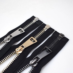 Deepeel KY2085 10 #   <span class=keywords><strong>Fermeture</strong></span> éclair en métal à extrémité ouverte pour vêtements, accessoires de couture, 70/80/90/100 cm - Product Image 2