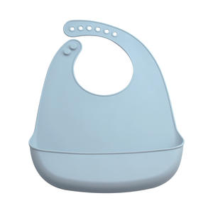 Handuk Silikon Anti Air Liur Anak Grosir Custom, Bib Makan Bayi, Alat Bantu Makan Bayi - Product Image 5