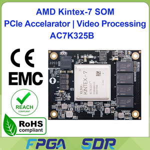 ALINX AC7K325B AMD <span class=keywords><strong>kintex</strong></span> 7 XC7K325T FPGA Core BOARD บนโมดูล EMC ROHS ได้รับการรับรองพร้อม K7การทดสอบ CE SOM สำหรับ Ai Vision - Product Image 1