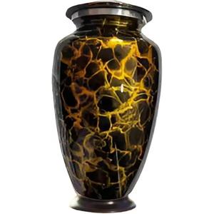 Souvenir d'urne de crémation en aluminium de style américain de haute qualité pour les cendres adultes avec un grand stockage disponible à bas prix - Product Image 5
