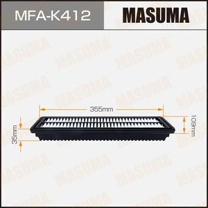 MFA-K412 ใหม่สำหรับเครื่องกรองทำความสะอาดเครื่องยนต์ยานยนต์ ไส้กรองอากาศทดแทน พร้อมการรับประกัน 12 เดือน - Product Image 3