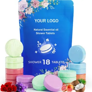 Hot Sale Relaxation Stress Relief Home SPA Shower Steamers Tablets Women Essential Oil Shower Bombs Gift Set