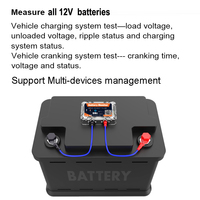 Surveillance de la batterie, suivi GPS, carte Google, Android, personnalisation OEM, testeur de batterie automobile, application iOS BM6