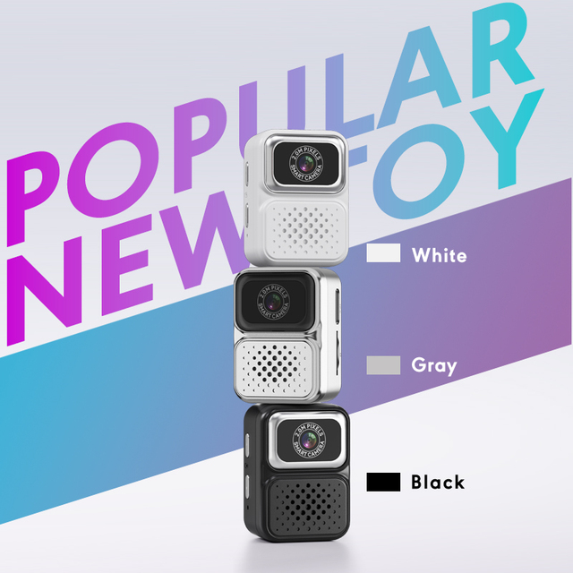 S130 Thumb Keychain Camera Wide Angle 480P Sports Video Recorder Portable Lightweight Digital Camera