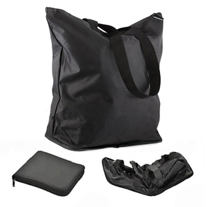 Bolsa de Compras Reutilizable para Mujer, Impermeable, Plegable, de Nailon, para Supermercado, Diseño Moderno - Product Image 1