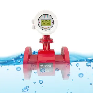 DN150 RS485 Magnetic Flowmeter Price Sea Water Chemical Water Electromagnetic Flow Meter