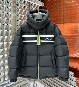 Veste d'hiver pour homme à capuche matelassée de qualité explosive 2025, épaisse, coupe-vent, chaude, pour la randonnée en plein air, vestes de luxe pour homme - Product Image 1