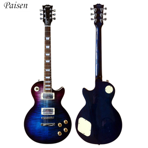 Paisen LP ESP Wood <span class=keywords><strong>Lespaul</strong></span> <span class=keywords><strong>guitare</strong></span> électrique pas cher 24 frettes <span class=keywords><strong>guitare</strong></span> à vendre - Product Image 1