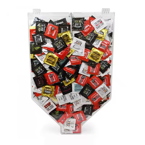 Boîte personnalisée pour organisation spatiale Boîte de <span class=keywords><strong>rangement</strong></span> transparente en acrylique pour préservatifs avec serrure - Product Image 4