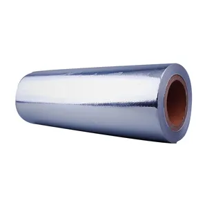 Metalli sierte PET-Polyethylen folie Silber PET reflektierende Mylar folie