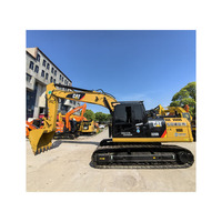 Excavadora Hidráulica Usada Caterpillar 320D de 20 Toneladas, Equipo de Construcción, Motor y Bomba, Modelo 2020, Excelente Estado
