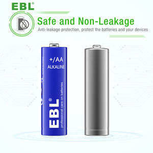 Diseño a prueba de fugas 2700mAh EBL Lr6 <span class=keywords><strong>AA</strong></span> Paquete de 4 Alta capacidad 1,5 V Doble A Seco Batería primaria <span class=keywords><strong>AA</strong></span> alcalina de larga duración - Product Image 5