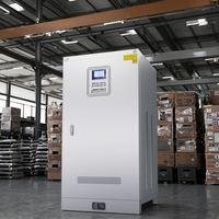 Regulador de Voltaje Automático Trifásico SBW-SG-150KVA con Pantalla Digital, 98% de Eficiencia, Protección Contra Cortocircuitos, Cobre Industrial
