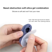 Produits pour la maison intelligente silicone congestion nasale arrêt du ronflement correction anti-ronflement sommeil pire-dispositif d'arrêt électrique sans ronflement