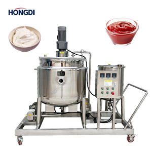 ถังผสมสแตนเลสพร้อมมอเตอร์เกียร์ ฟังก์ชั่นทำความร้อนแบบสุญญากาศ ความจุ 100 ลิตร กำลังไฟ 2 กิโลวัตต์ สำหรับเครื่องสำอาง เคมีภัณฑ์ และอาหารสัตว์เลี้ยง - Product Image 2