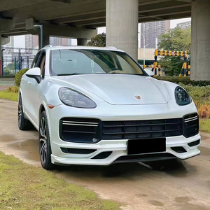 Para Cayenne Old 2011-2017 actualización a Nuevo 2018-2023 Turbos maletero parachoques cuerpo Kit faros luces traseras - Product Image 5