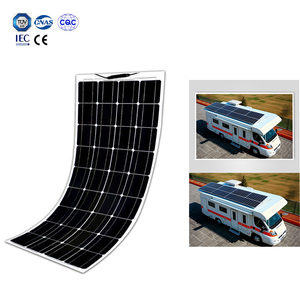 Kits de panneaux solaires flexibles monocristallins 175W 16V personnalisés pour toit voiture RV canotage <span class=keywords><strong>camping</strong></span> - Product Image 4