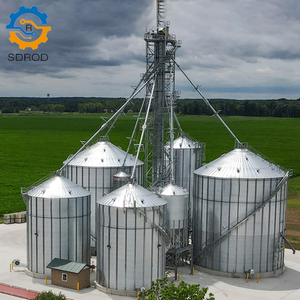 <span class=keywords><strong>Tour</strong></span> SDROD pour dépôts de grains régionaux Structure stable de réserve d'urgence 1000T Stockage de silo à grains à longue durée de vie antirouille - Product Image 3