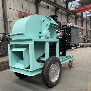 Broyeur de bois 5T/h 380V, équipement industriel de traitement de blocs de bois à haute productivité - Product Image 4