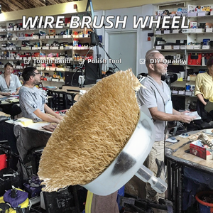 Sikat kawat baja berbentuk mangkuk Grade Diy dan roda untuk Gerinda sudut untuk memoles dan menghilangkan karat - Product Image 3