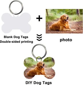 Porte-clés photo numérique en bois durable, personnalisable avec logo couleur sur mesure, double face, en MDF et alliage de zinc, pour sublimation DIY innovante, taille personnalisée, OEM - Product Image 4