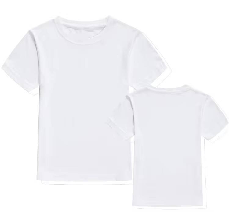T-shirt blanc d'enfant