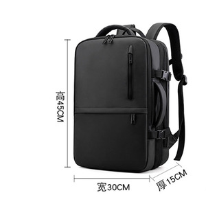 Custom Black Outdoor <b>Student</b> <b>Backpack</b> Large Capacity Notebooks Travel Adventures <b>Backpack</b> - Product Image 4